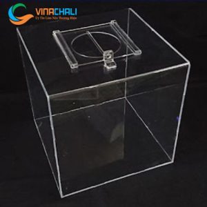 Hòm Phiếu Mica Trong Suốt 5
