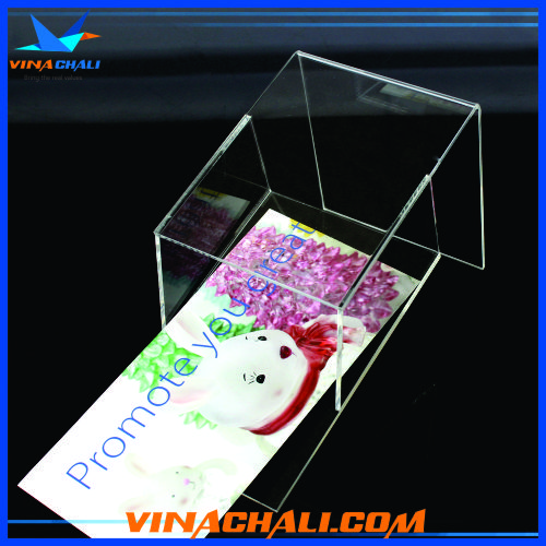 Hộp mica đựng tờ rơi 16