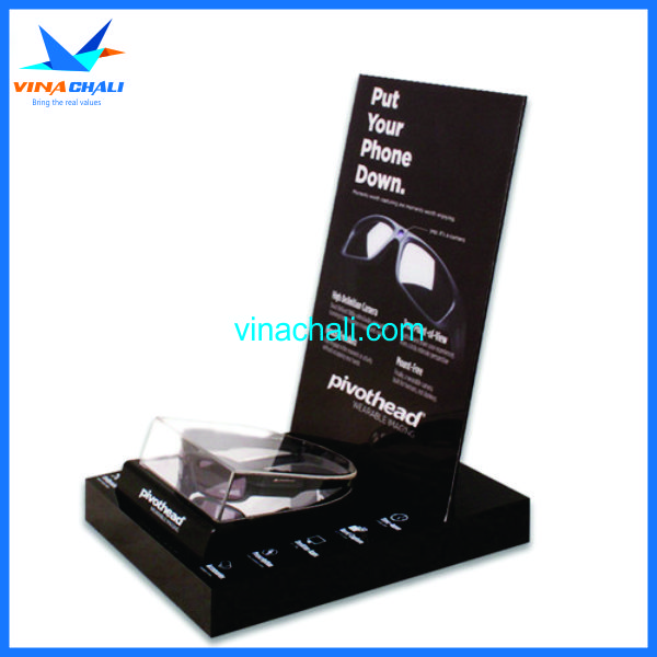 kệ trưng bày kính mắt đẹp