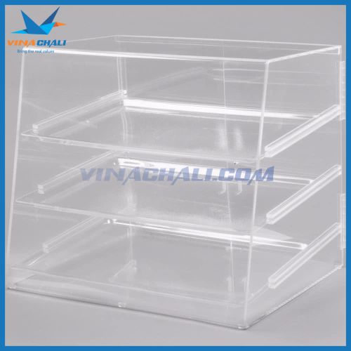 Tủ mica trưng bày bánh kẹo