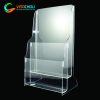 Kệ mica để tờ rơi a4 2 tầng 3