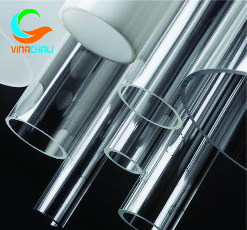 Ống mica rỗng trong suốt