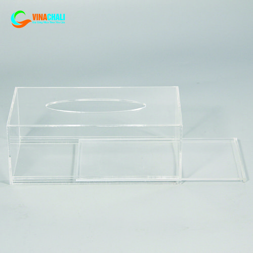Hộp Mica Đựng Giấy Ăn 2