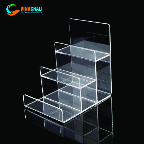 Kệ mica trưng bày 3 tầng chính là giải pháp lưu trữ hoàn hảo cho quảng cáo