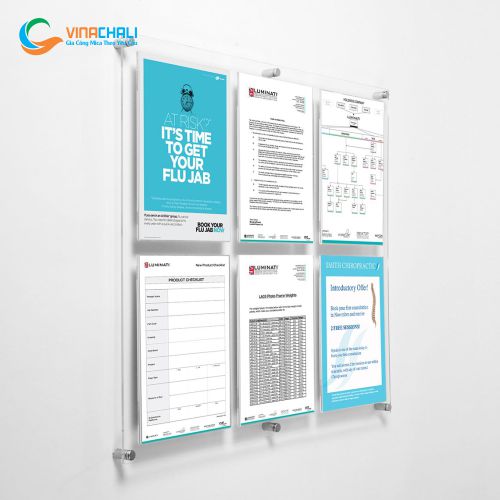 Khung tranh mica treo tường