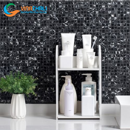 Kệ Để Đồ Mini Gỗ Nhựa PVC 2