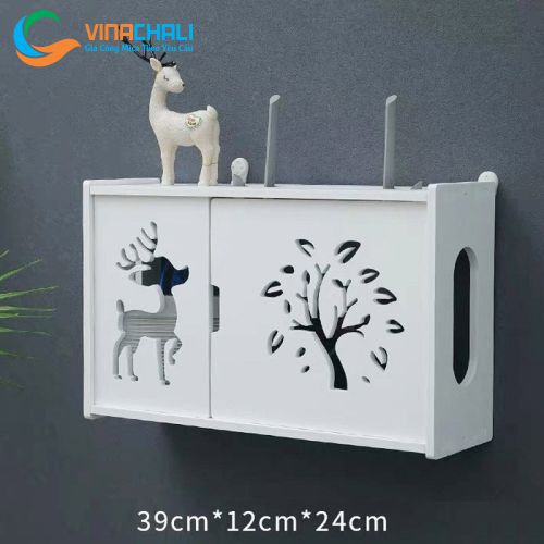 Kệ để modem wifi treo tường loại bé