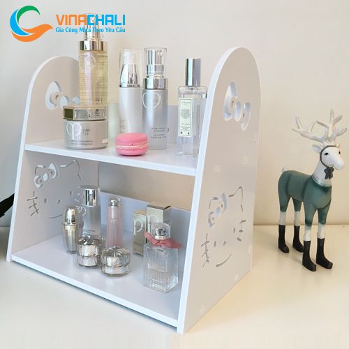 Kệ đưng mỹ phẩm để bàn mini