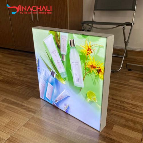 Hộp Đèn Không Viền Nhôm Nhét Cạnh 6cm 2
