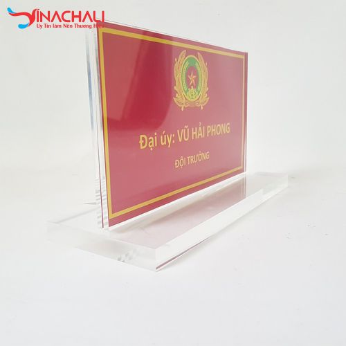 Biển Chức Danh Công An 2