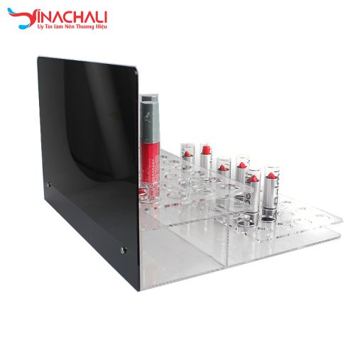 Kệ Mica Trưng Bày Son Môi 2 Tầng 5