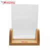 Bảng Menu Mica Đế Gỗ 6