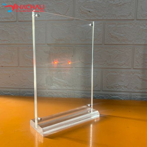 Tent Card Mica Để Bàn Cao Cấp
