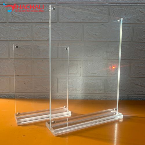 Tent Card Mica Cao Cấp 4