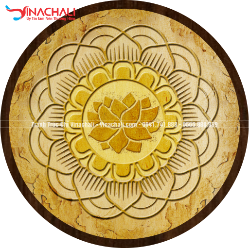 Tranh Trúc Chỉ Tròn - TTCT04