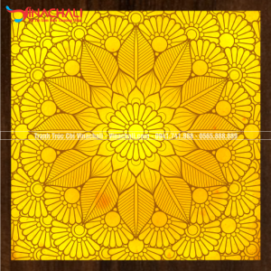 Tranh Trúc Chỉ Vuông - TTCV20 40