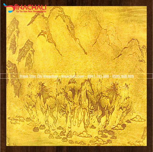 Tranh Trúc Chỉ Vuông - TTCV24