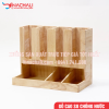 Kệ Đựng Ly Trà Sữa, Ly Nhựa Dùng 1 Lần, Đồ Pha Chế Đường, Sữa, Ống Hút 7 Ngăn 2 Tầng - KTS02 18