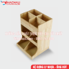 Kệ Để Đồ Pha Chế, Ống Hút 3 Tầng Nhiều Ngăn - KTS29 11