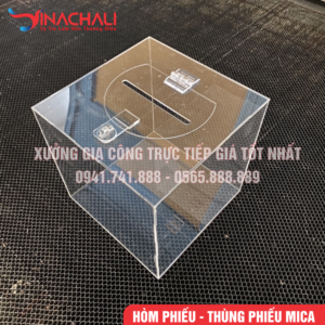 Thùng Phiếu Mica Trong Suốt HP02 57