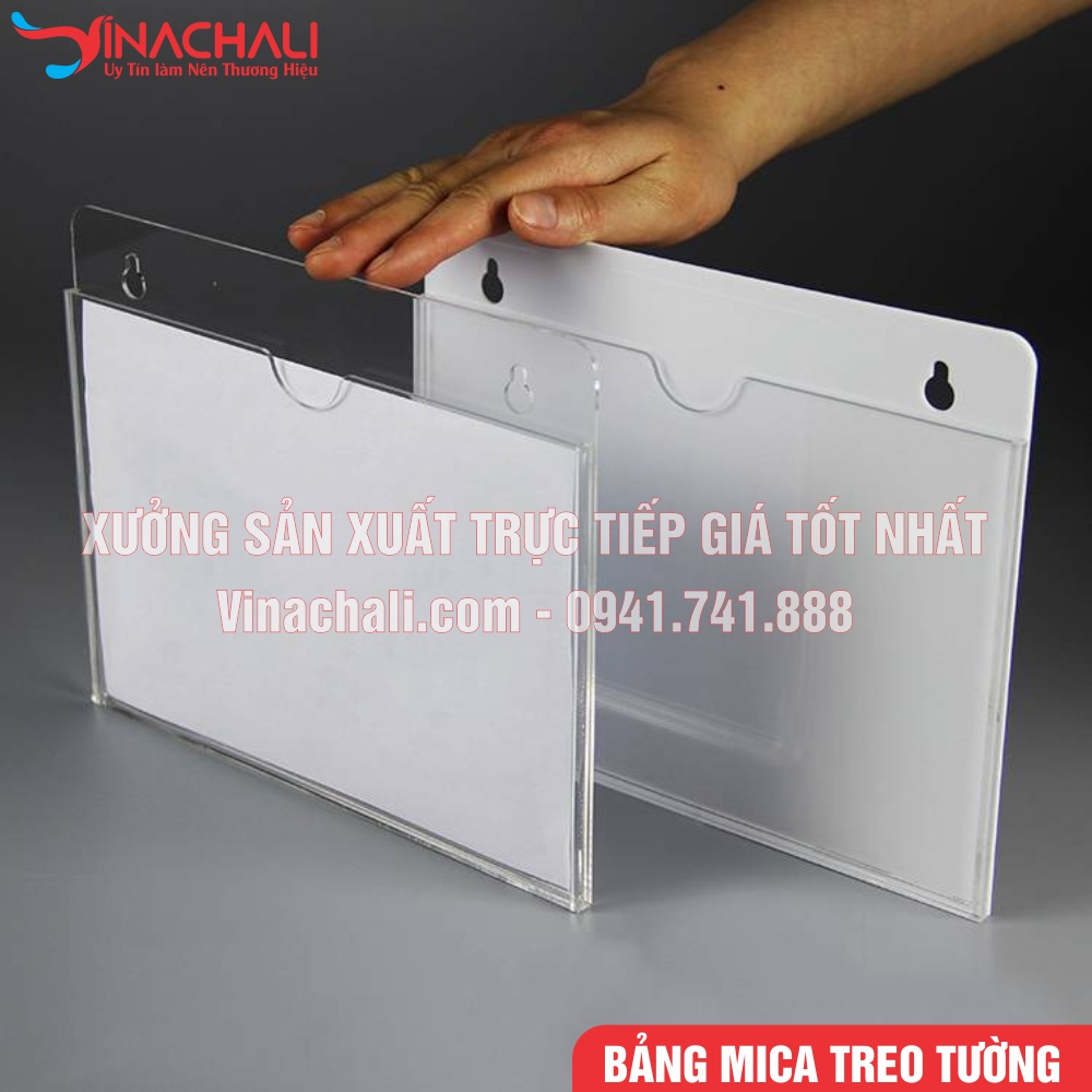 Kệ Checklist Treo Tường Được Làm Bằng Mica Trong Suốt