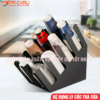 Kệ Đựng Ly Trà Sữa Nghiêng 8 Ngăn 10