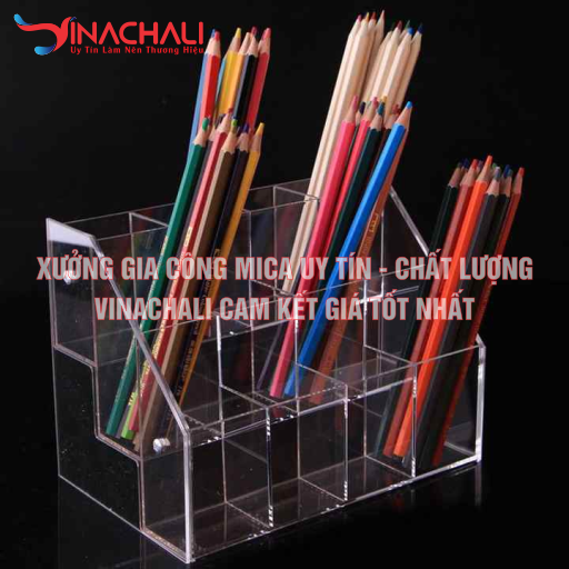Kệ Mica Đựng Bút 3 Tầng 2