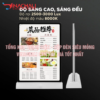 Bảng Menu Led Để Bàn 2 Mặt Tích Điện 15