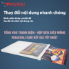 Bảng Menu Led Để Bàn 2 Mặt Tích Điện 17