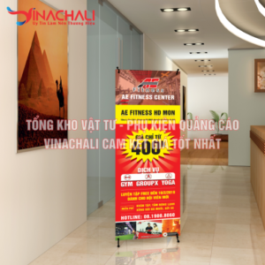 Standee Chữ X Cường Lực 80 x 180 cm 3
