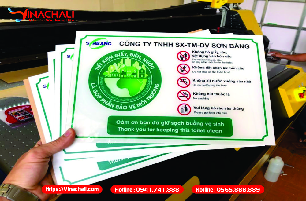 In UV Trên Mica Theo Yêu Cầu - Chất Lượng - Giá Tốt 1